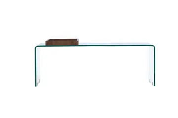 Telemark Sofabord 110x50 cm - Transparent - Møbler - Borde - Sofabord