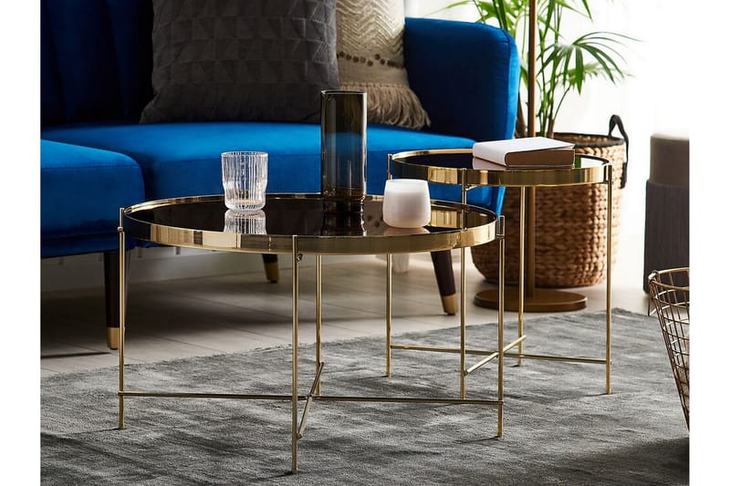 Thore Sofabord - Guld - Møbler - Borde - Sofabord