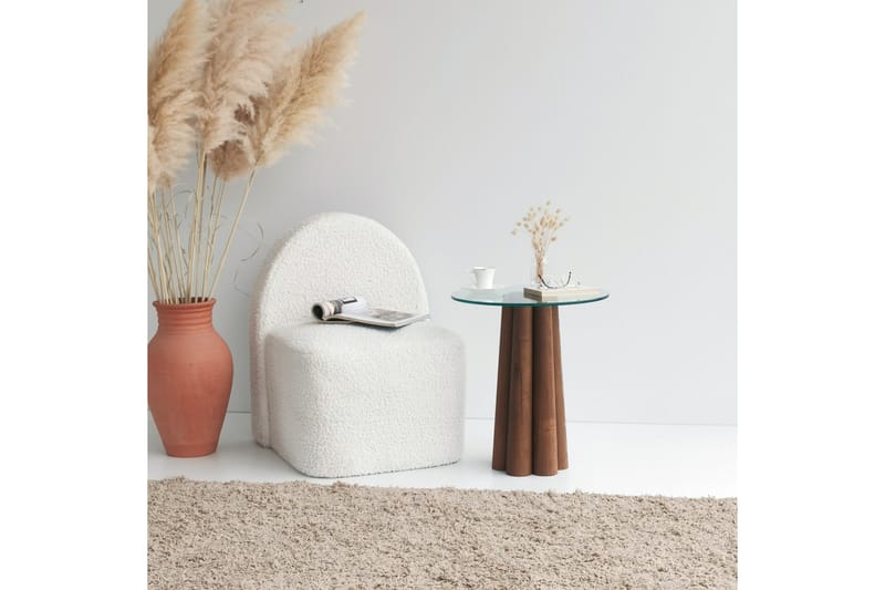 Tjadhunt Sofabord 50 cm - Valnød - Møbler - Borde - Sofabord