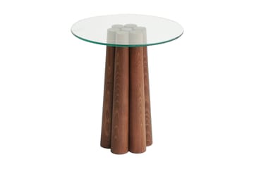 Tjadhunt Sofabord 50 cm - Valnød - Møbler - Borde - Sofabord
