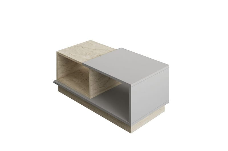 Sofabord Vaelen Travertin / Grå, Travertin / Grå
