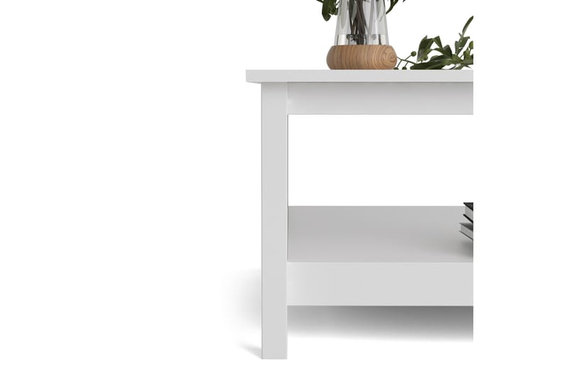 Vallvidera Sofabord 81 cm - Hvid - Møbler - Borde - Sofabord