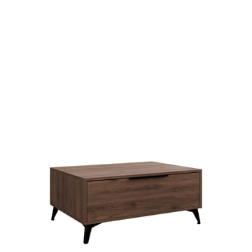 Vemdalen Sofabord 104 cm - Brun med sorte ben - Møbler - Borde - Sofabord