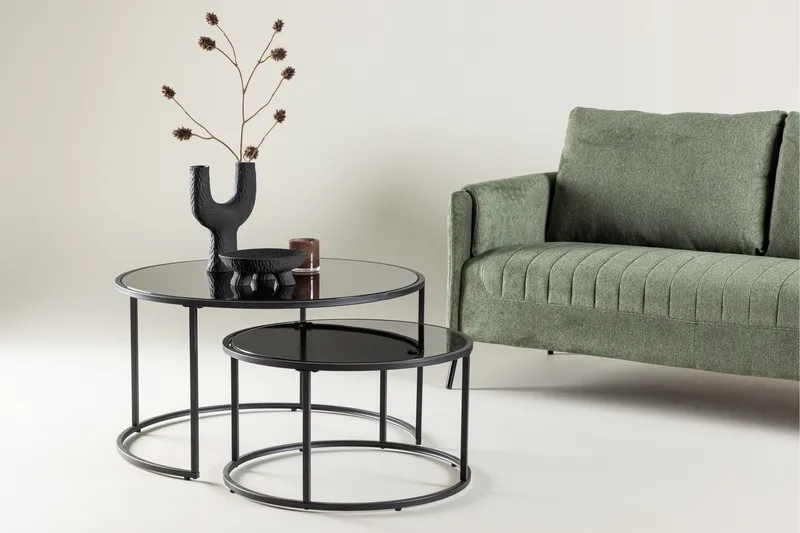 Sofabord Venture Home Twinte sofabord Sort - Møbler - Borde - Sofabord