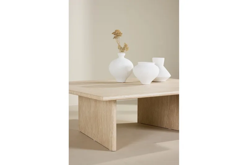 Sofabord VIND Skagen 100x120 cm Beige - Møbler - Borde - Sofabord