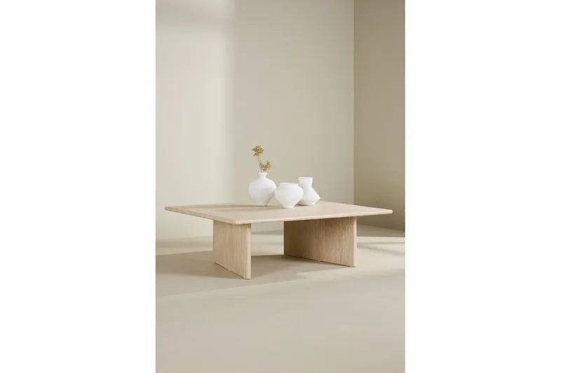 Sofabord VIND Skagen 100x120 cm Beige - Møbler - Borde - Sofabord