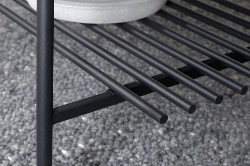 Von Staf Sofabord 120 cm Marmor - Marmor/Sort - Møbler - Borde - Sofabord