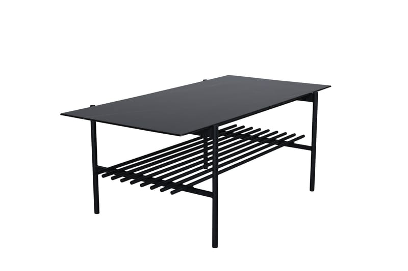 Von Staf Sofabord 120 cm Marmor - Marmor/Sort - Møbler - Borde - Sofabord