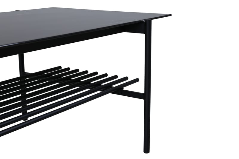Von Staf Sofabord 120 cm Marmor - Marmor/Sort - Møbler - Borde - Sofabord