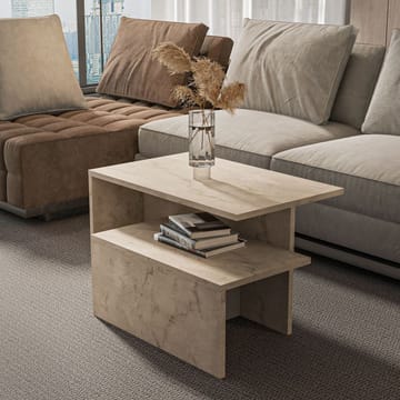 Vumira Sætborde 2 dele 72 cm - Travertin - Møbler - Borde - Sofabord - Kistebord