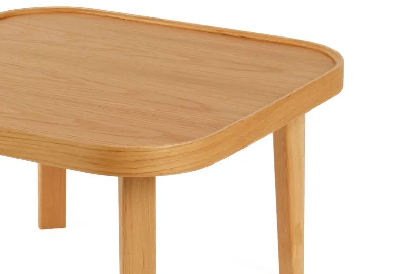 Sofabord Wallxpert Hera (60 x 35 x 60 cm) Eg - Eg - Møbler - Borde - Sofabord