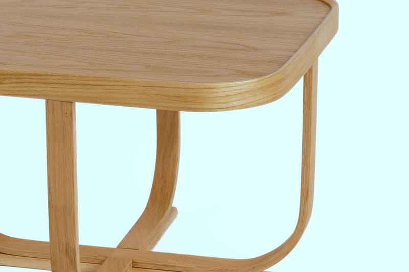 Sofabord Wallxpert Hisar (90 x 45 x 90 cm) Eg - Eg - Møbler - Borde - Sofabord