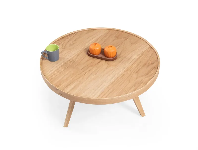 Sofabord Wallxpert Nova (80 x 44 x 80 cm) Eg - Eg - Møbler - Borde - Sofabord