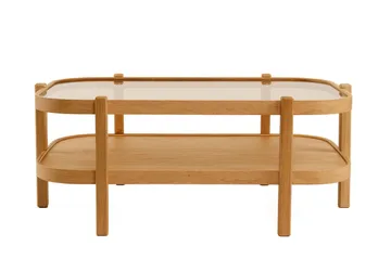 Sofabord Wallxpert Togg (110 x 48 x 70 cm) Eg Transparent - Eg - Møbler - Borde - Sofabord