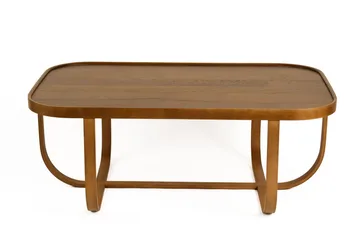 Sofabord Wallxpert Tual (110 x 42 x 70 cm) Valnød - Valnød - Møbler - Borde - Sofabord
