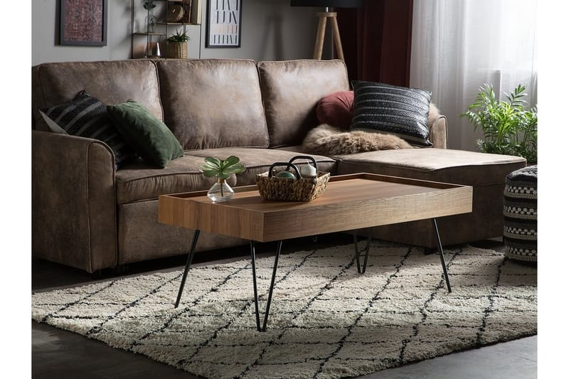 Welton sofabord 100 cm - Træ / natur - Møbler - Borde - Sofabord