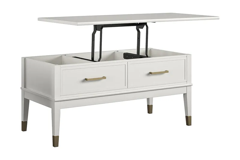 Westerleigh Sofabord 106 cm Hæve/Sænke m Opbevaring Skuffe H - CosmoLiving - Møbler - Borde - Sofabord