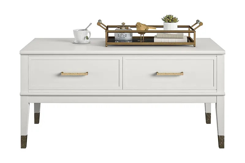 Westerleigh Sofabord 106 cm Hæve/Sænke m Opbevaring Skuffe H - CosmoLiving - Møbler - Borde - Sofabord