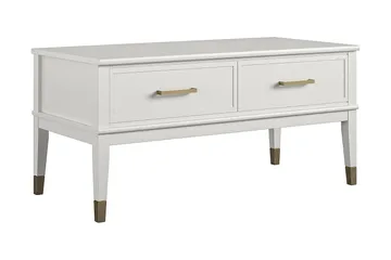 Westerleigh Sofabord 106 cm Hæve/Sænke m Opbevaring Skuffe H - Møbler - Borde - Sofabord