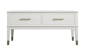 Westerleigh Sofabord 106 cm Hæve/Sænke m Opbevaring Skuffe H - Møbler - Borde - Sofabord
