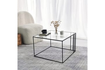 Wijkan Sofabord 55 cm - Sort - Møbler - Borde - Sofabord