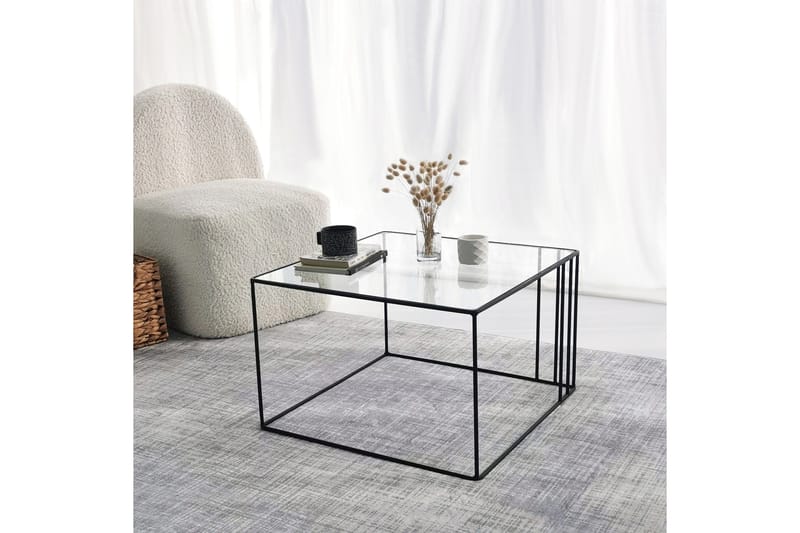 Wijkan Sofabord 55 cm - Sort - Møbler - Borde - Sofabord