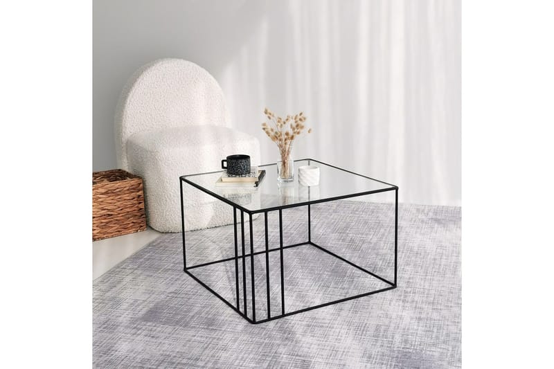 Wijkan Sofabord 55 cm - Sort - Møbler - Borde - Sofabord