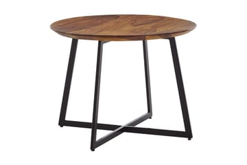Wilhem 60 cm Rundt Sofabord i Lyst Træ - Brun - Møbler - Borde - Sofabord