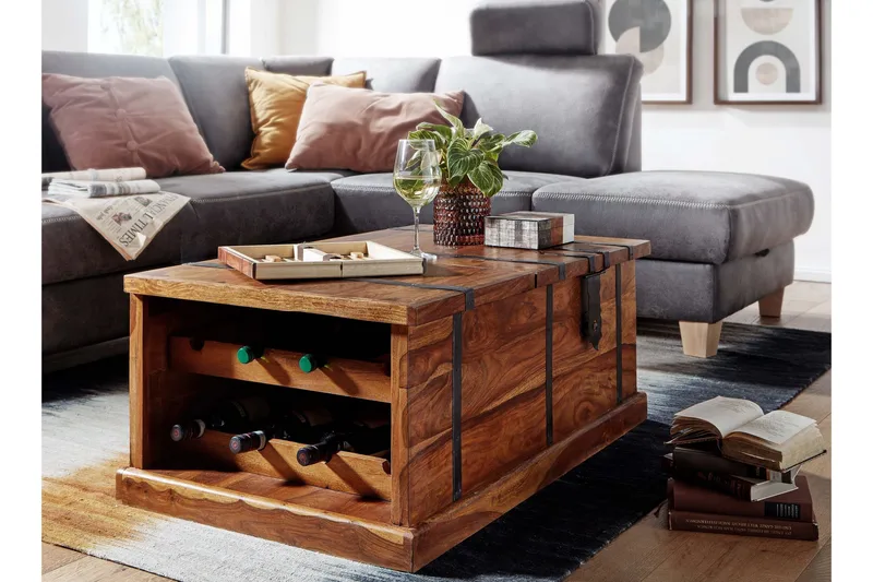 Wilhem Sofabord 100 cm Rektangulær - Natur - Møbler - Borde - Sofabord