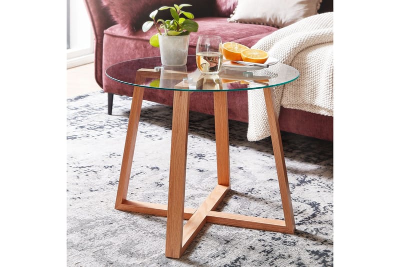 Wilhem Sofabord 58 cm Rund - Natur - Møbler - Borde - Sofabord