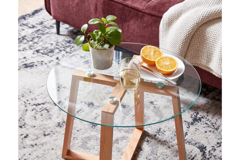 Wilhem Sofabord 58 cm Rund - Natur - Møbler - Borde - Sofabord