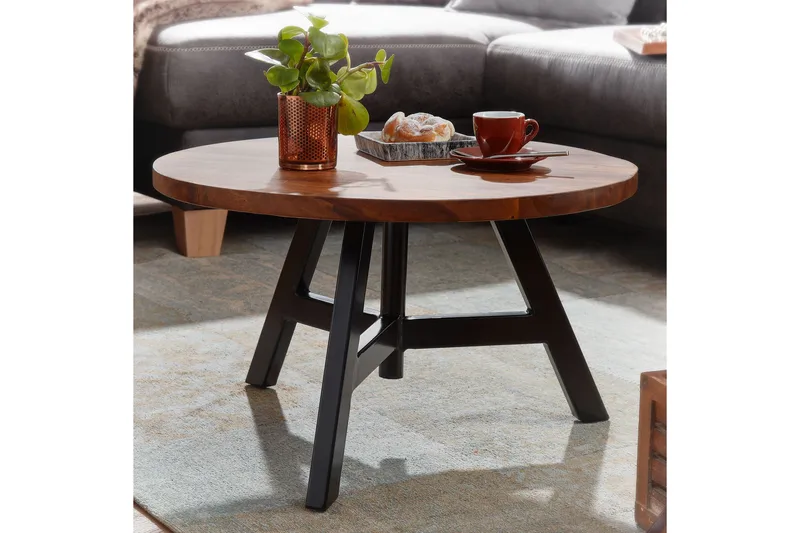 Wilhem Sofabord 60 cm Rund - Natur - Møbler - Borde - Sofabord