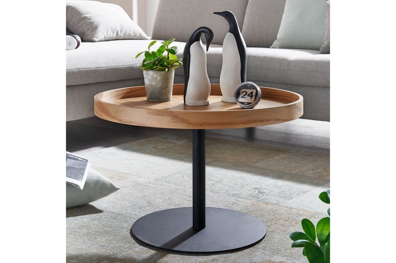 Wilhem Sofabord 61 cm Rund - Natur - Møbler - Borde - Sofabord