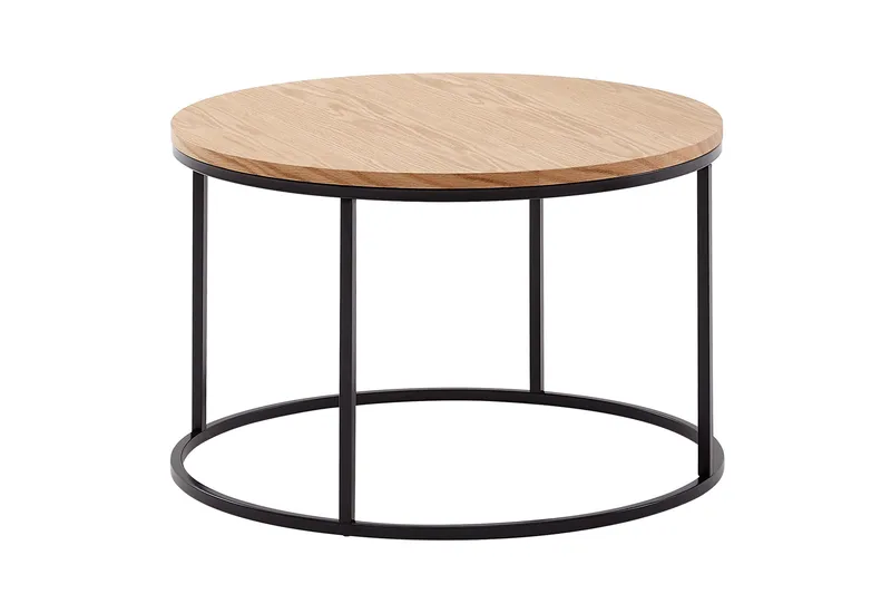 Wilhem Sofabord 70 cm Rund, Natur
