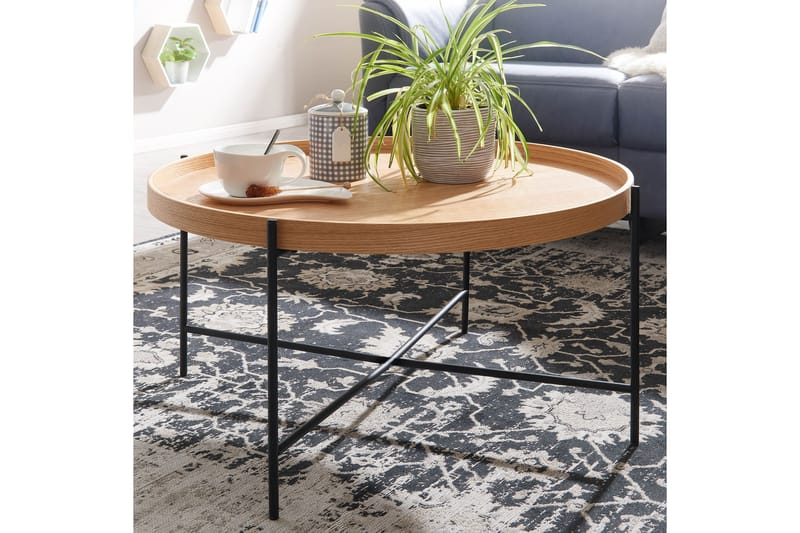 Wilhem Sofabord 78 cm Rund - Natur - Møbler - Borde - Sofabord