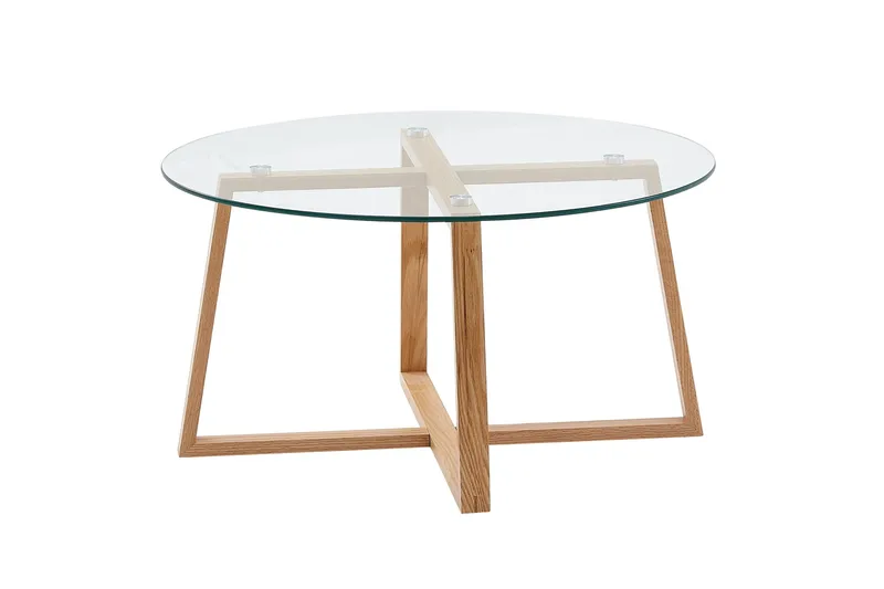 Wilhem Sofabord 78 cm Rund, Natur