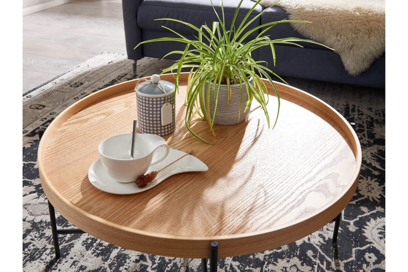 Wilhem Sofabord 78 cm Rund - Natur - Møbler - Borde - Sofabord