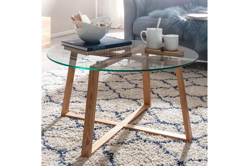 Wilhem Sofabord 78 cm Rund - Natur - Møbler - Borde - Sofabord