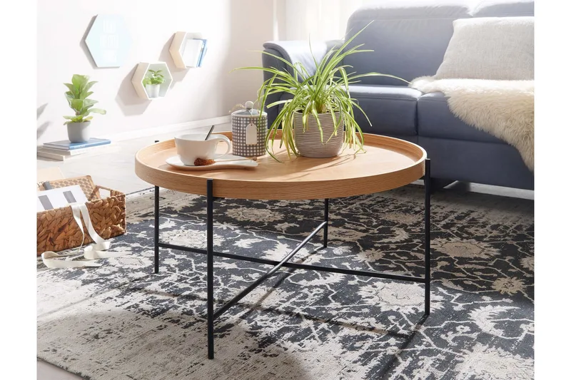Wilhem Sofabord 78 cm Rund - Natur - Møbler - Borde - Sofabord