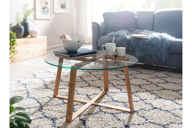 Wilhem Sofabord 78 cm Rund - Natur - Møbler - Borde - Sofabord