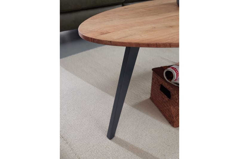 Willowdale Sofabord 110 cm - Brun/Sort - Møbler - Borde - Sofabord