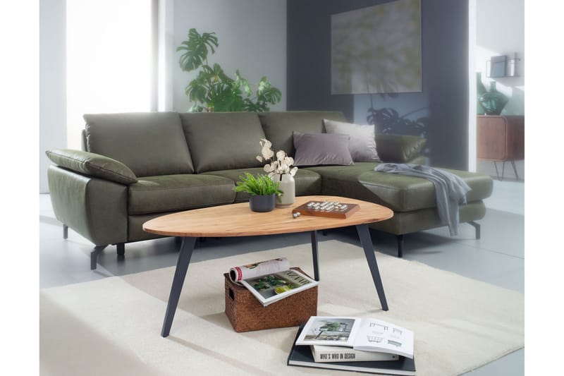 Willowdale Sofabord 110 cm - Brun/Sort - Møbler - Borde - Sofabord