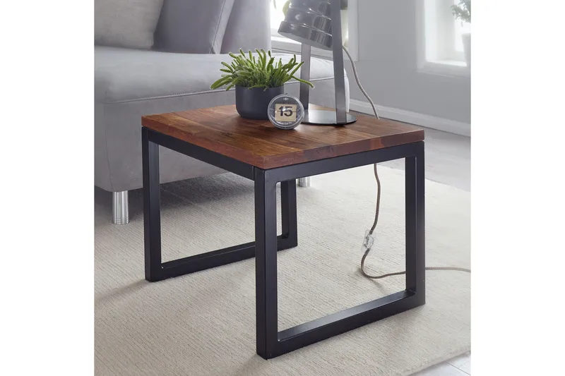 Willowdale Sofabord 45 cm - Brun/Sort - Møbler - Borde - Sofabord