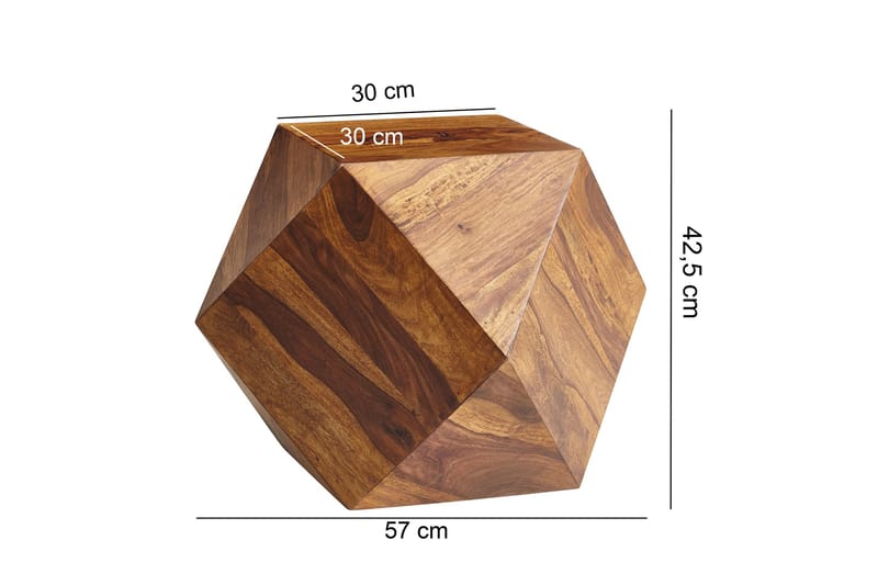 Willowdale Sofabord 57 cm - Brun - Møbler - Borde - Sofabord