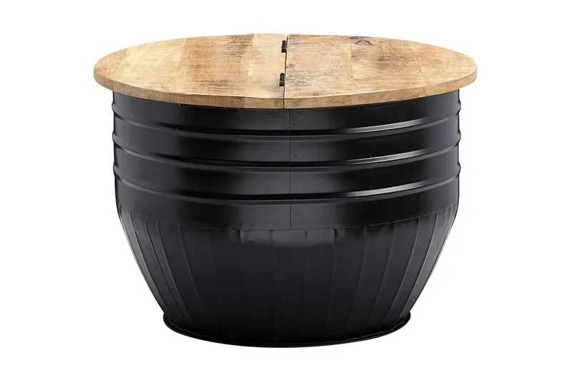 Willowdale Sofabord cm Rund, Brun / sort