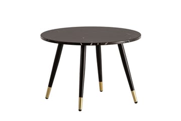 Sofabord Wohnling marmor look 60 cm rund, moderne stil Marmor sort