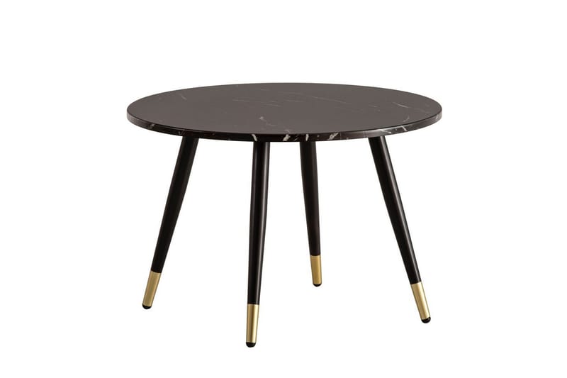 Sofabord Wohnling marmor look 60 cm rund, moderne stil Marmor sort - Marmor sort - Møbler - Borde - Sofabord