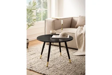 Sofabord Wohnling marmor look 60 cm rund, moderne stil Marmor sort - Marmor sort - Møbler - Borde - Sofabord