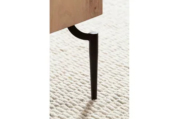 Sofabord Wohnling massivt træ 60 cm kube, kvadrat, moderne stil lys brun - lys brun - Møbler - Borde - Sofabord