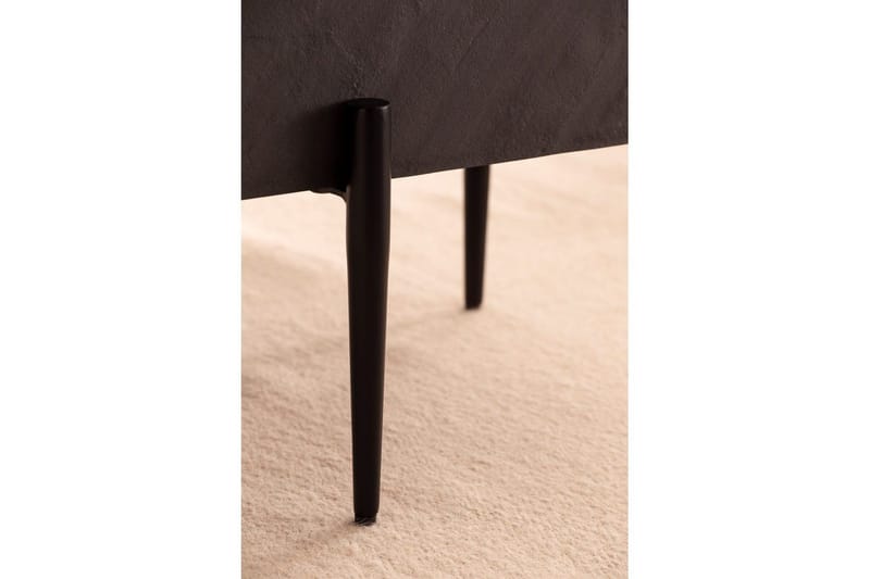 Sofabord Wohnling Massivt træ kvadratisk moderne stenlook moderne - Møbler - Borde - Sofabord